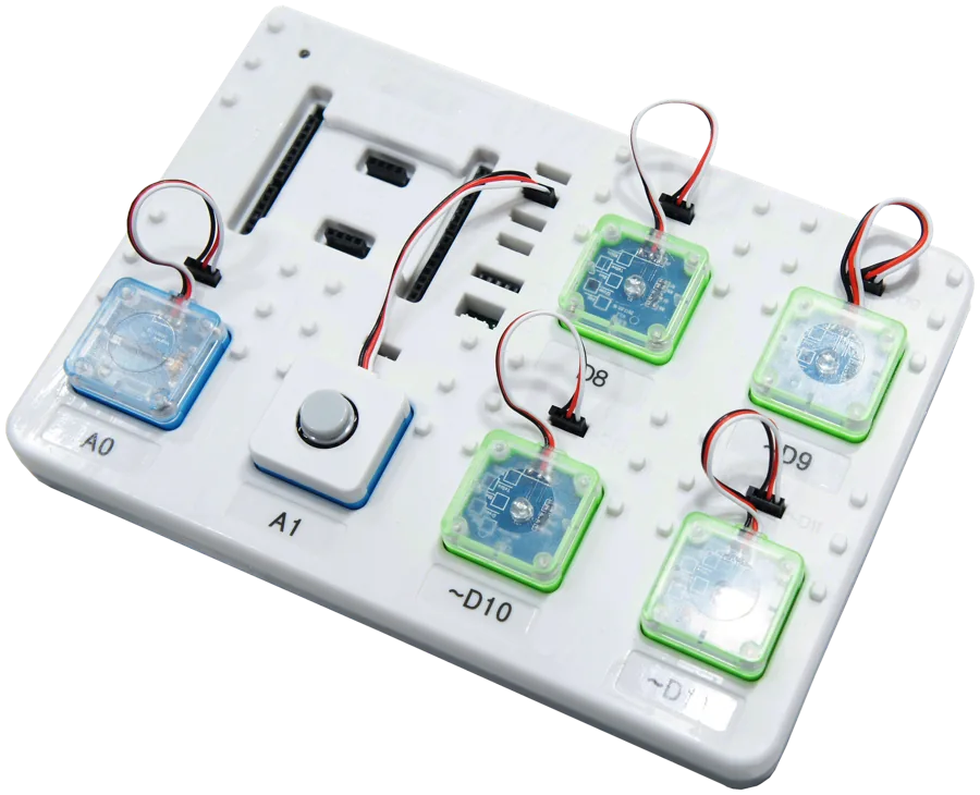 Render da placa GameBot, usada no curso Gamebot